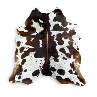 6.10x6.3ft salt pepper cowhide rug (z5)