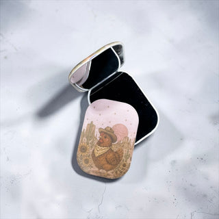 western Hen compact mirror
