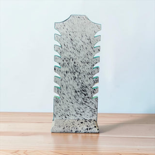 Turquoise all cowhide necklace display (m34)