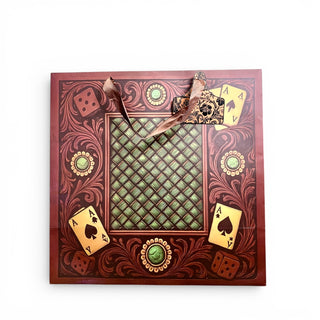 Cards western gift bag