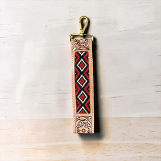 Cattle queen wristlet strap