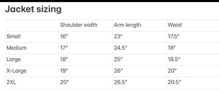 (S) exact cowhide jacket