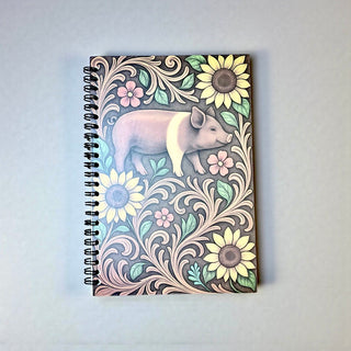 Western notebook - pig