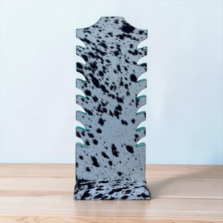 Turquoise all cowhide necklace display (m35)