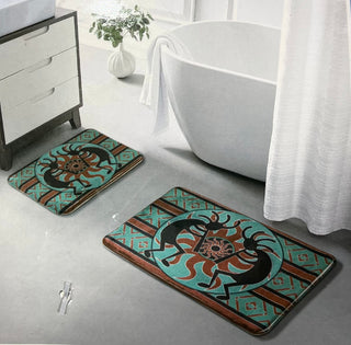 Western 2pc bath mat