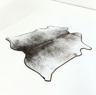 6.2x6ft premium cowhide area rug (e04)