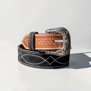 Black BootStitch belt
