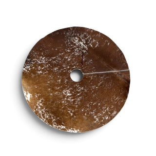 3.6x3.6ft all cowhide treeskirt