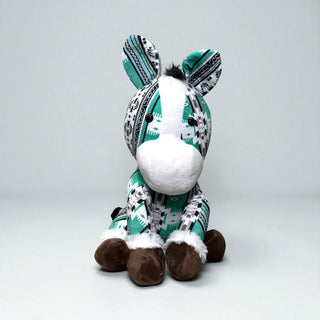 Large farm pal - green Aztec horse