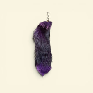 Night purple fox tail