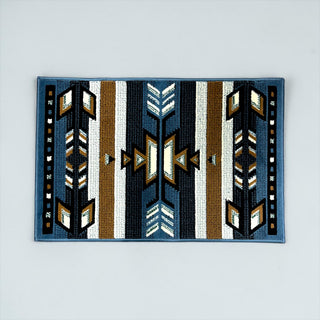 3x2’ Turquoise western doormat
