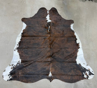 6.5’x5.10’ Brazilian cowhide rug (A1)