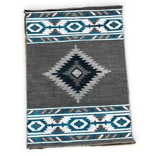 5x7’ western rugs (wr-641 graphite)