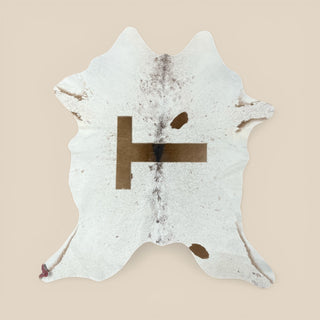 Initial calf hide 3-4’