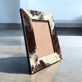 5x7” All Cowhide picture frame