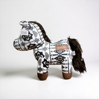 White aztec horse - medium farm pal