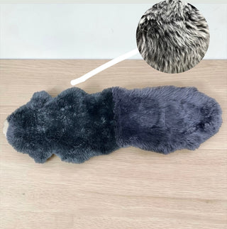 Dark grey - 2x6’ sheepskin rug