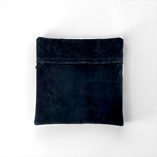 Black cowhide pillow case