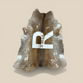 Initial calf hide 3-4’