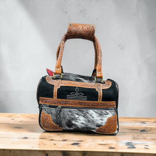 Black BootStitch duffle bag