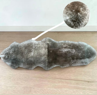 Green tea - 2x6’ sheepskin rug