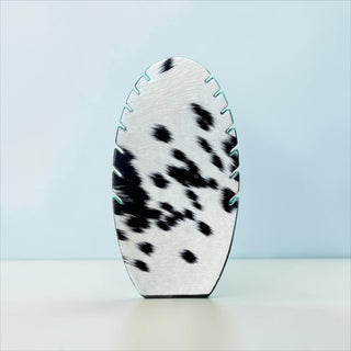 Turquoise all cowhide necklace display (m10)
