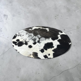 3.6x3.6ft all cowhide tree skirt (t05)