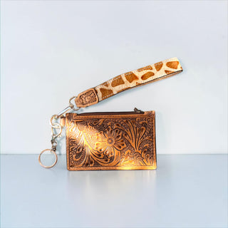 Giraffe card holder wristlet