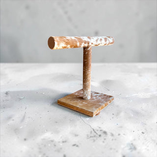 Tan all cowhide bracelet display