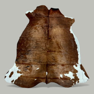 5-6’ Brazilian cowhide rug (v12)