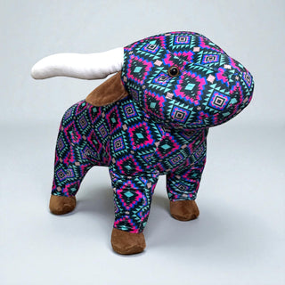 Large farm pal - purple Aztec longhorn