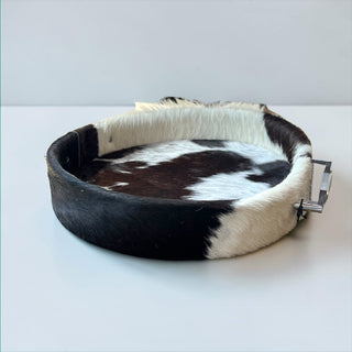 All cowhide tray