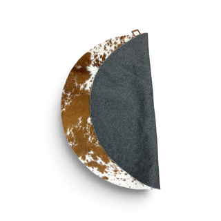 3.6x3.6ft all cowhide treeskirt