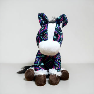 Purple Aztec horse - medium farm pal
