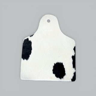 Large cowhide cow tag