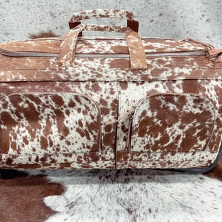 Cowhide Duffle & Rolling Luggage