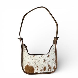 Blossom tooled leather shoulder bag