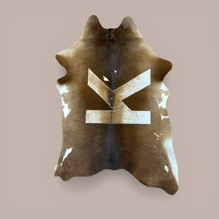 Initial calf hide 3-4’