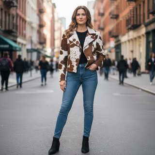 Tan cowhide jacket (XL)