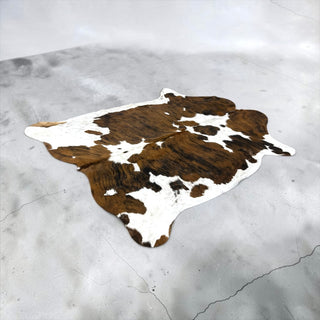 6.3x6.7ft Brazilian cowhide rug (z14)