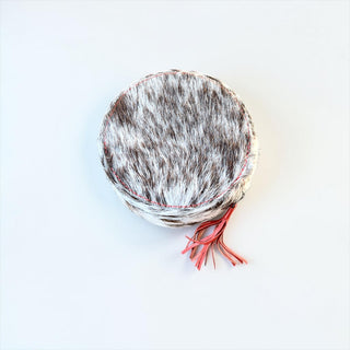 Red all cowhide jewelry box