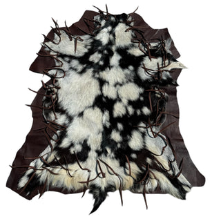 Leather & Fringe Goat hides - natural