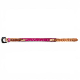 Pink BootStitch belt
