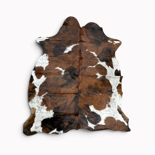 5-6ft Brazilian cowhide rug (l12)