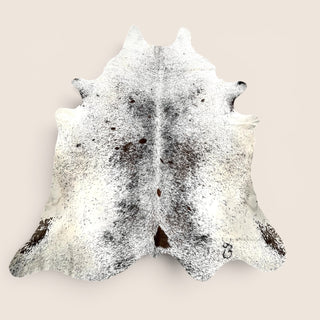 8.6h x 7w ft salt pepper cowhide rug (p1)