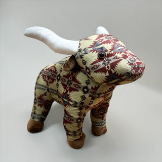 Olive Aztec longhorn- medium farm pal