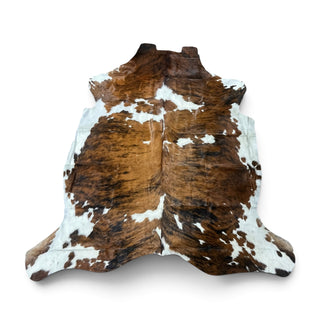 8x7.3ft Brazilian cowhide rug (w01)
