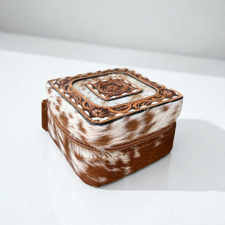 Tan cowgirl jewelry box