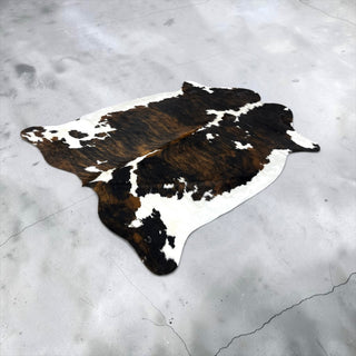 6.3x5.9ft Brazilian cowhide rug (z30)