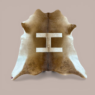 Initial calf hide 3-4’